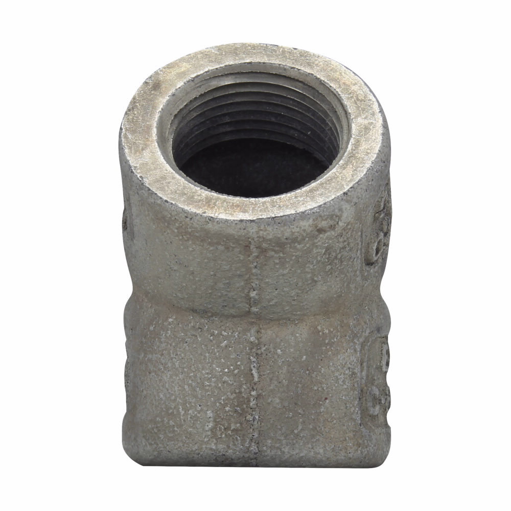 Product image for CRSH EL10 4 NPT IRON 45 DEG FEMALE