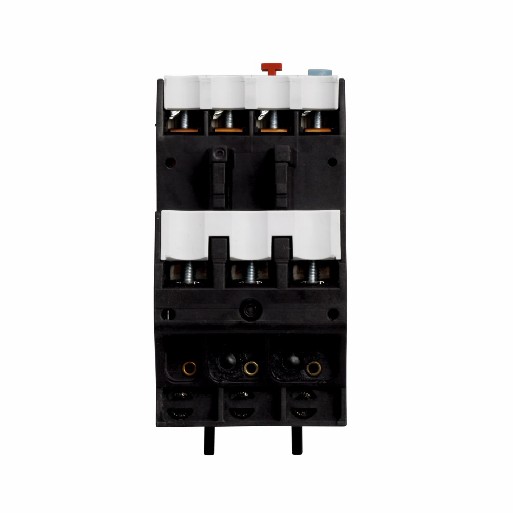 Product image for Cutler-Hammer XTOB016CC1 XT IEC bimetallic overload relay, 12-16A overload range, 45 mm Frame size, 1NO-1NC contact configuration, Direct to contactor mounting, used with 18-32A contactor, 10A trip type