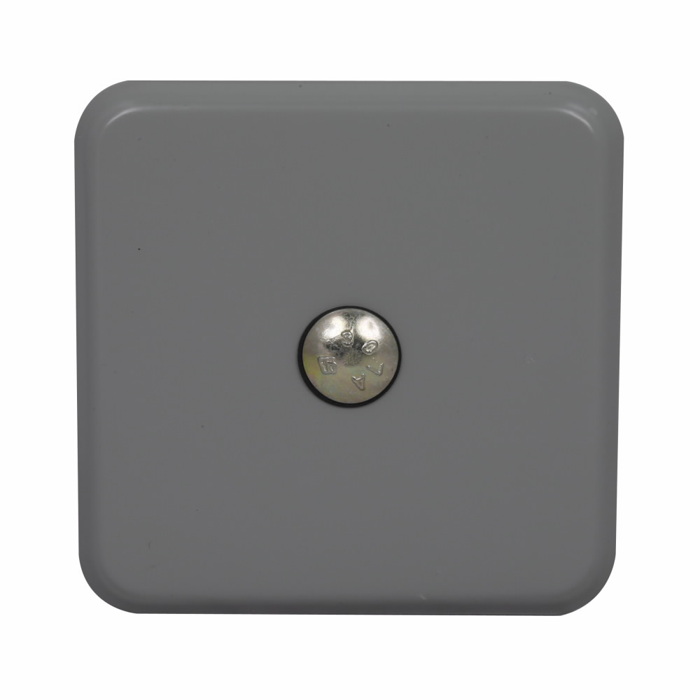 Product image for Eaton Electrical ARP00002CHB Small Opening Meter Socket Hub Closure Plate