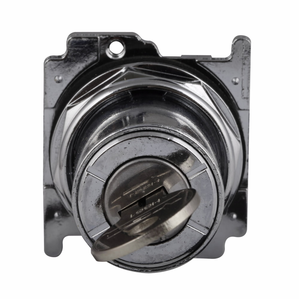 Product image for Eaton Electrical 10250T16113 30.5 mm 2-Position Die-Cast Zinc IP65 Maintained Non-Illuminated Selector Switch Operator