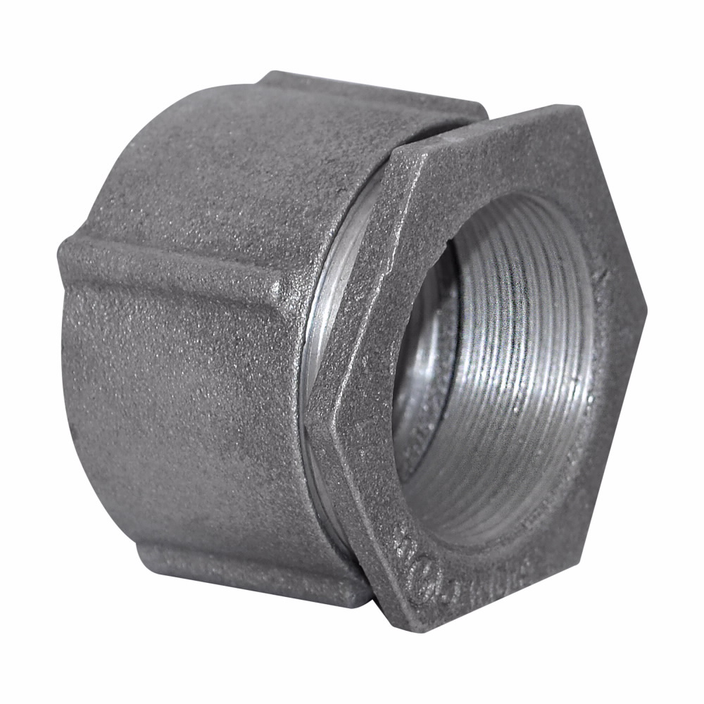 Product image for Crouse-Hinds 195SA 2" 3pc Conduit Coupling, Rigid/IMC, Concrete Tight, Aluminum