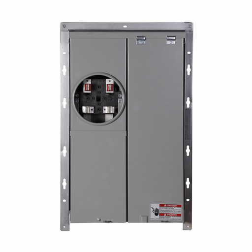 Product image for Cutler-Hammer MBE1224B125BTF 120/240 VAC 125 Amp 1-Phase 3-Wire 1 Inch NEMA 3R Flush Mount Residential Meter Breaker