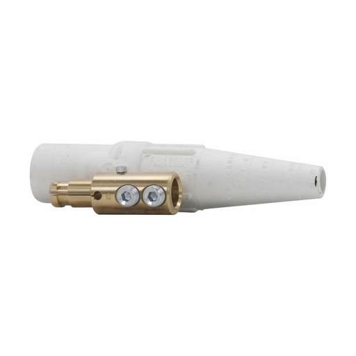 Crouse-Hinds Series E1016-8366 600 VAC/VDC 2/0 to 4/0 AWG Green Elastomeric Non-Vulcanized Double Set Screw Male Plug Product image for Crouse-Hinds Series E1016-8366 600 VAC/VDC 2/0 to 4/0 AWG Green Elastomeric Non-Vulcanized Double Set Screw Male Plug