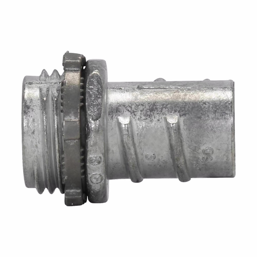 Crouse-Hinds Series 774DC 1-1/4 Inch Die-Cast Zinc Non-Insulated Screw-In Straight FMC Connector Product image for Crouse-Hinds Series 774DC 1-1/4 Inch Die-Cast Zinc Non-Insulated Screw-In Straight FMC Connector