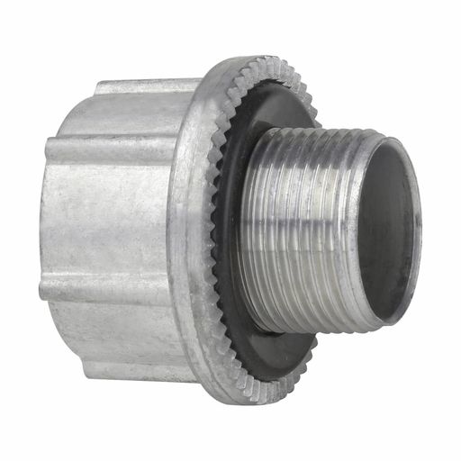 Eaton Crouse-Hinds series Myers metric to NPT adapter, Zinc, M20 - 1/2"