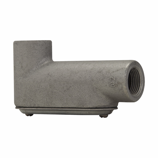 Product image for Crouse-Hinds LB27-CG 3/4" Form7 Type-LB Conduit Body w/ Cover & Gasket, Iron Alloy