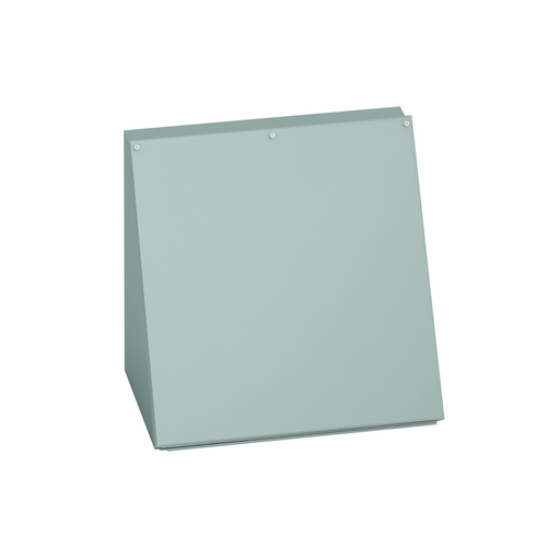 Eaton B-Line series consolet enclosures, 12" height, 9.12" length, 12" width, NEMA 12, Screw cover, ACSS concolet, Surface mounted, Medium single door, External mounting feet, 304 stainless steel, Oil-resistant gasket