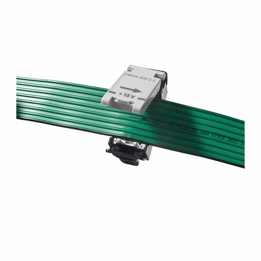 Product image for Cutler-Hammer SWD4-8SF2-5 Flat plugs, For connecting the ribbon cable to gateway