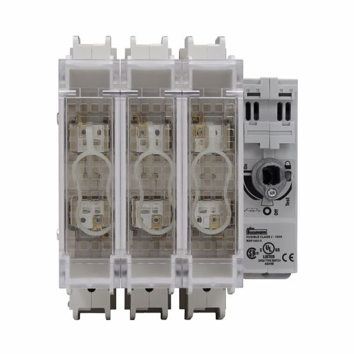 Product image for BUSS RDF100J-3 Switch 100A J 3P UL9