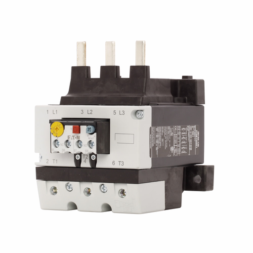 Product image for Cutler-Hammer XTOB125GC1 XT IEC bimetallic overload relay, 95-125A overload range, 90 mm Frame size, 1NO-1NC contact configuration, Direct to contactor mounting, used with 80-170A contactor, 10A trip ty