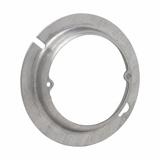 Product image for Crouse-Hinds Series TP326 4 Inch 5/8 Inch Raised Steel Octagon Box Cover with Open Ear