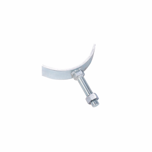 Eaton B-Line series pipe rollers and supports, 8.5" height, 4" diameter, Steel, Maximum Temperature: 650°F 343°C, Adjustable pipe saddle support, 10-3/4" max pipe size, Plain, 1-1/2"-6 thread length, 2-1/2" hole size