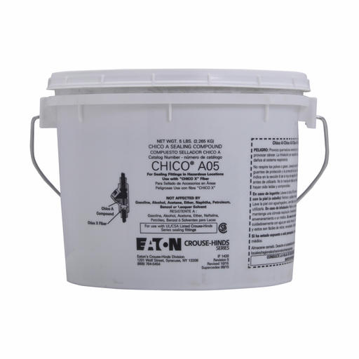 Product image for Crouse-Hinds CHICO-A200 200lb Conduit Sealing Compound, Water-Soluble Powder