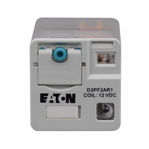 Product image for Eaton Electrical D3PF3AT 24 VAC 72 Ohm 3PDT Silver Alloy AC Operated General Purpose Plug-In Relay