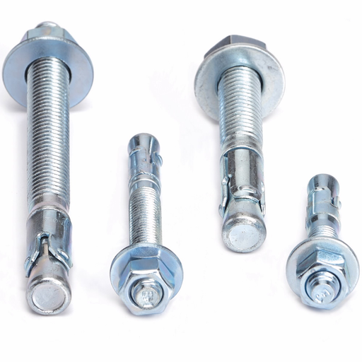Eaton B-Line series fastener hardware and accessories, Heavy and medium duty all purpose anchor, Stainless steel,1⁄4" x 1-3⁄4", Anchors can be installed through the fixture,Wedge anchor