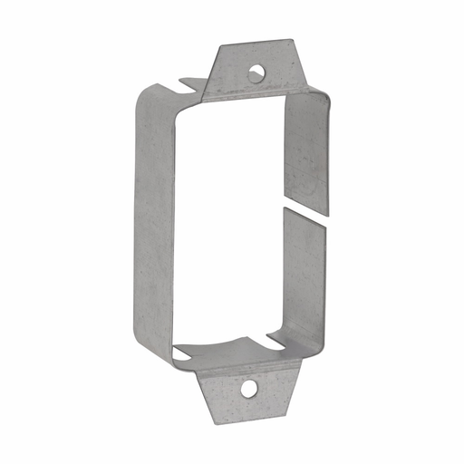 Eaton Crouse-Hinds series TP switch box extension, Steel, Fits inside all 3" x 2" width boxes, maximum adjustable depth 0.78", furnished with mounting screws