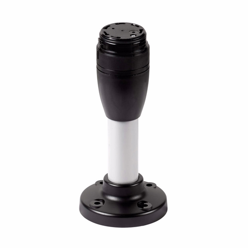 Product image for Cutler-Hammer SL4-PIB-100 Base Tube Module, SL4, 40 mm, 5 modules max., 100 mm tube, Spring-loaded terminals, Horizontal mounting, Used with SL4-L, SL4-BL, SL4-FL, SL4-AP, Black tube, Aluminum tube, plastic f