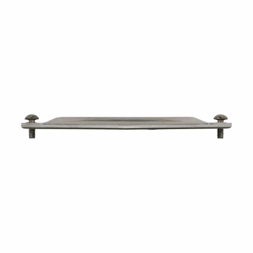 Eaton Crouse-Hinds series Condulet Mark 9 cover with integral gasket, Sheet aluminum, 1/2"