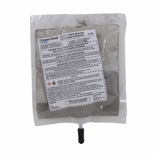 Crouse-Hinds CHICO-A39-PX 11cu.in Conduit Sealing Compound, Pouch w/ Water Product image for Crouse-Hinds CHICO-A39-PX 11cu.in Conduit Sealing Compound, Pouch w/ Water