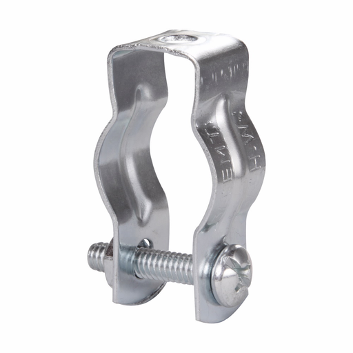 Product image for Crouse-Hinds Series 5 B 2 Inch Steel Rigid/EMT Conduit Hanger with Bolt