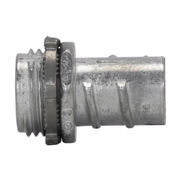 Crouse-Hinds Series 774DC 1-1/4 Inch Die-Cast Zinc Non-Insulated Screw-In Straight FMC Connector