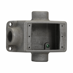Crouse-Hinds FSC12 Condulet Two Gang Cast Device Box 1/2-Inch 
