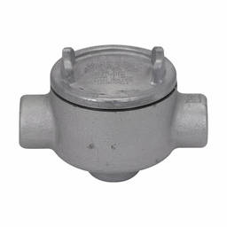 Crouse-Hinds GUAD26 3/4" Hub 3" Cover Opening Cast Iron Conduit Outlet Box with Cover