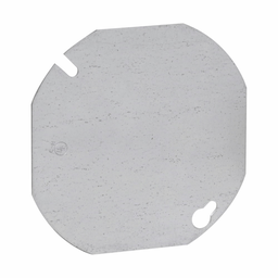 Crouse-Hinds TP322 4" Steel Flat Blank Octagon Box Cover