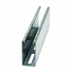 B-Line B11S-240GRN 1-5/8"W x 3-1/4"H Channel, 13/32" x 3" Slotted, 12ga, 20ft Length, Dura-Green&#8482;