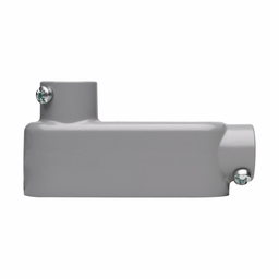 Product image for Crouse-Hinds Series LB25 CGN 3/4 Inch Die-Cast Aluminum Type LB Rigid/IMC Conduit Body and Cover with Gasket