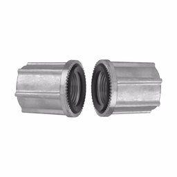 Crouse-Hinds / Myers&#8482; STTTB-3 1" Through-Bulkhead Fitting, without Nipples, Zinc