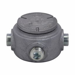 Crouse-Hinds GUR3 1" Iron Alloy Conduit Outlet Box with Cover