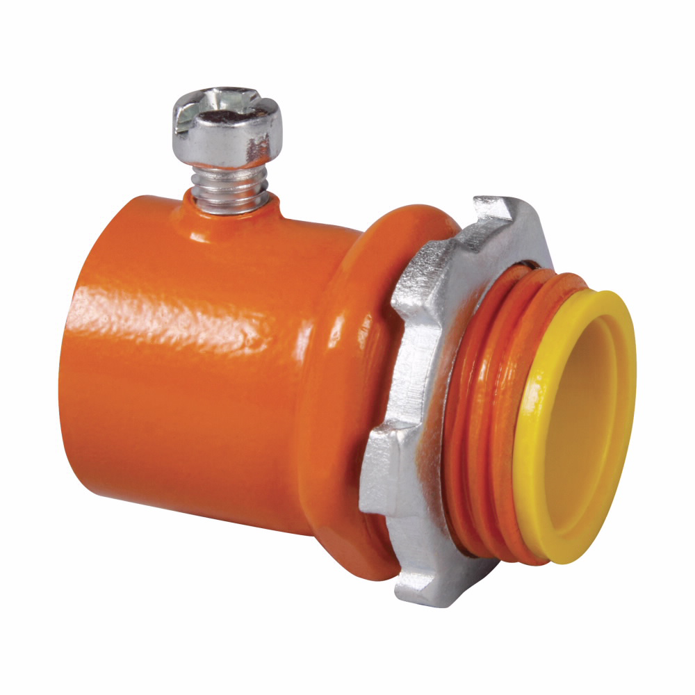 Product image for CRS-H 1455WHITE 2 EMT SS CONN INSUL