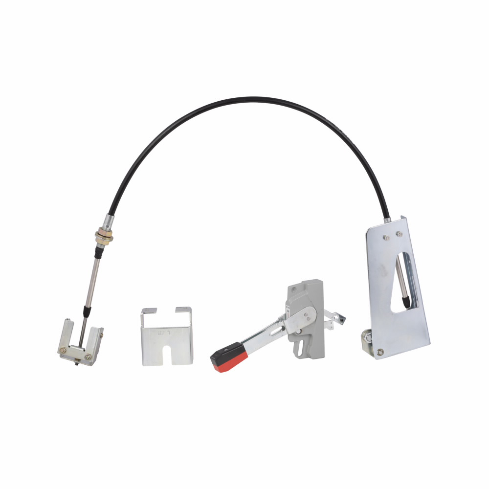 Product image for Eaton Electrical F4S04C Series C 48 Volt L/MDL-Frame Type C371 Molded Case Circuit Breaker Flexible Shaft Handle Mechanism