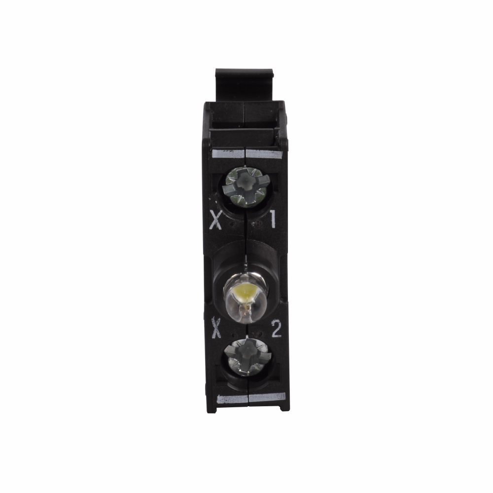 Product image for Cutler-Hammer M22-LEDC230-W M22 modular pushbutton, White LED Light Unit, Base mounting, Terminal type: Screw, IP66, NEMA 4X, 13, Rk resistance 1, Illuminated, 85-264V