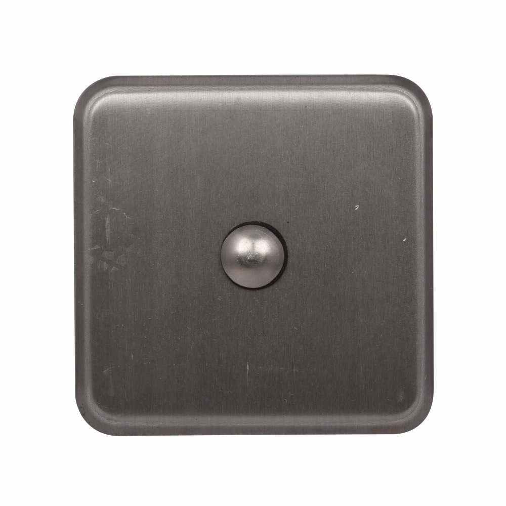 Product image for Eaton Electrical ARP00008CH 1-Socket Aluminum Hub Closure Plate