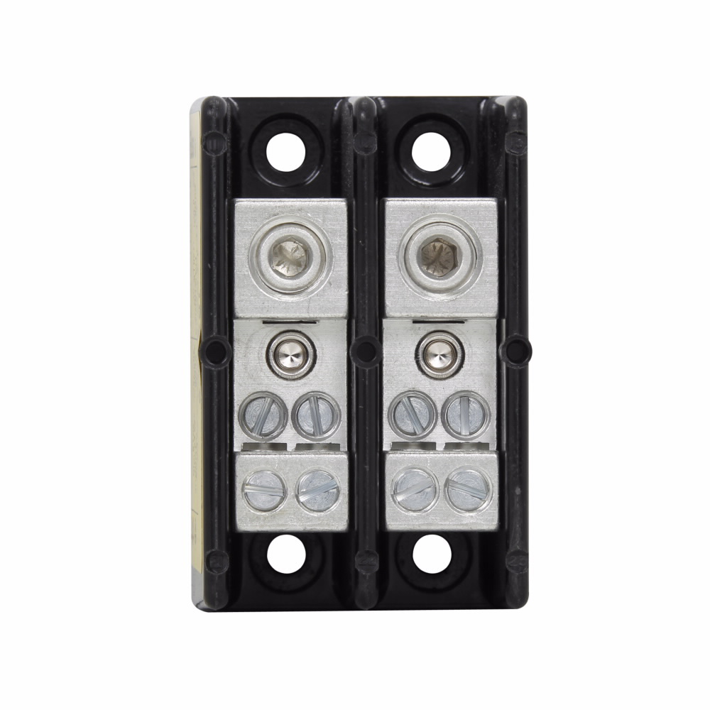Product image for Bussmann 16220-2 600v AC/DC 2-Pole Power Distribution Block