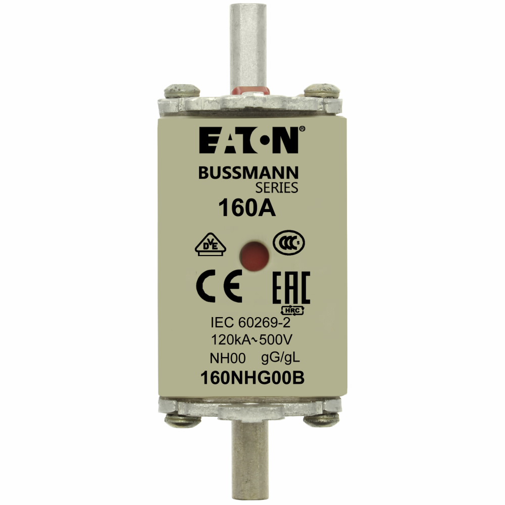 Product image for Bussmann Series 160NHG00B 160 Amp Fuse