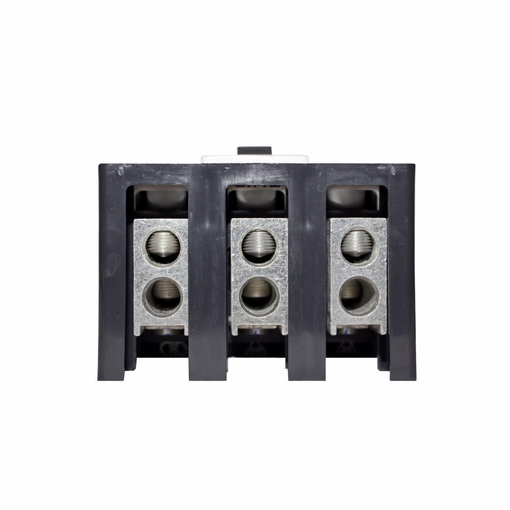 Product image for Cutler-Hammer KG3350X04Y15 Series C complete molded case circuit breaker, K-frame, KG, Thermal-magnetic trip, 500-1000A, Three-pole, 350A, 600 Vac, 18 kAIC at 240 Vac, 14 kAIC at 480 Vac, No term., opti