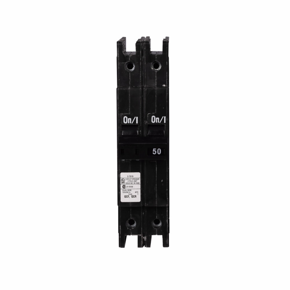 Eaton Electrical QCF2050 Quicklag 1/2 Inch Industrial Thermal Circuit Breaker Cooper