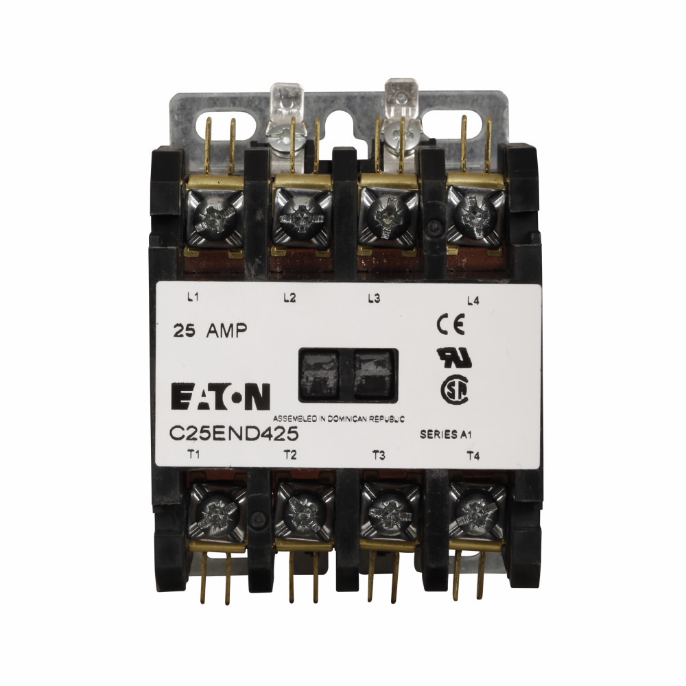 Product image for Eaton C25END430A Definite Purpose Control Contactor