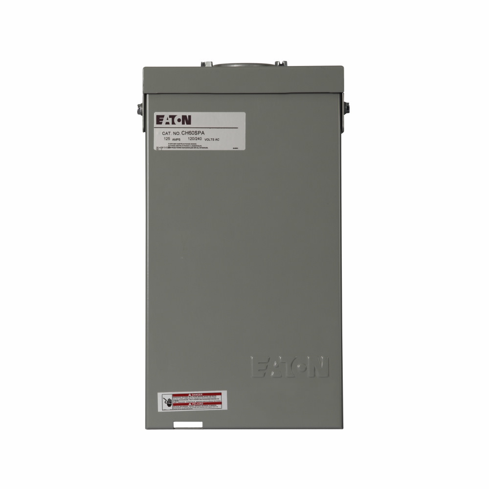 Product image for Eaton Electrical CH60SPA 120/240 VAC 60 Amp 1-Phase 3-Wire 3/4 Inch Spa Panel