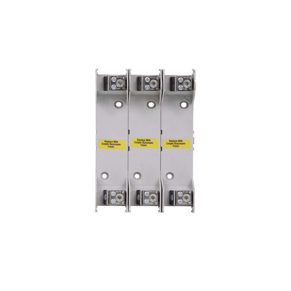 Product image for Eaton Bussmann RM60060-2CR 2-Pole 60 Amp 600 Volt Fuse Block