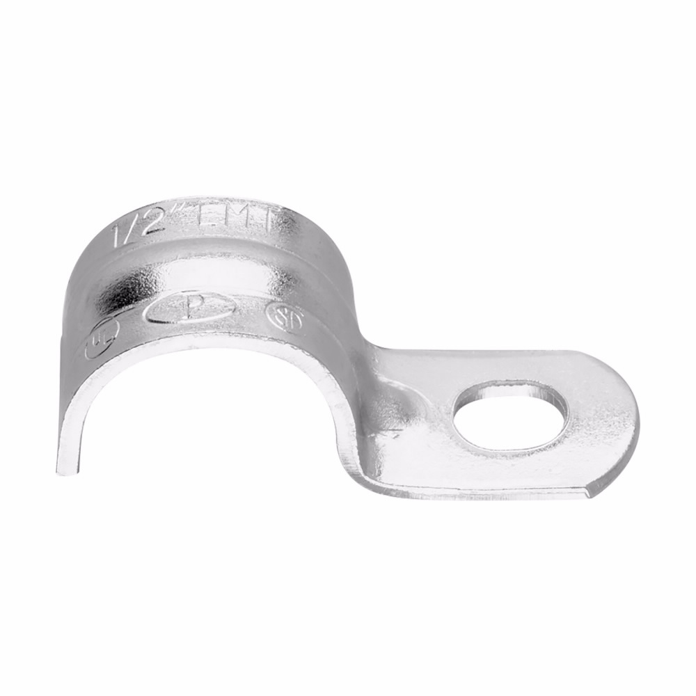 Product image for Crouse-Hinds 203 1-1/4" EMT Heavy Gauge Conduit Clamp, Steel