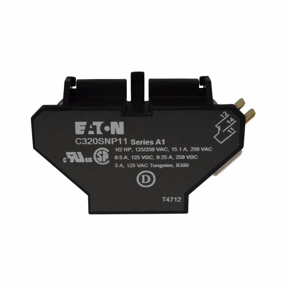 Product image for ETN C320SNP11 1NO1NC SPDT SDE MNT -