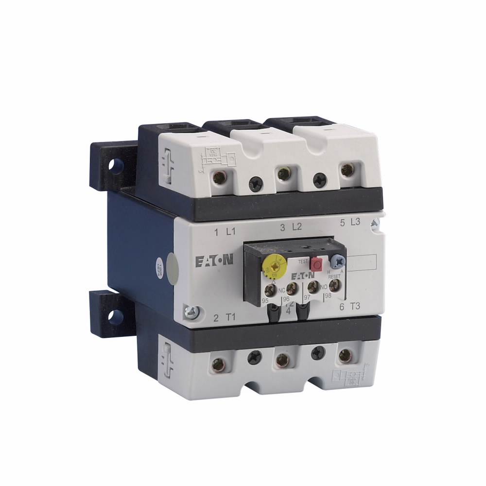 Product image for Cutler-Hammer XTOB175GC1 XT IEC bimetallic overload relay, 145-175A overload range, 90 mm Frame size, 1NO-1NC contact configuration, Direct to contactor mounting, used with 80-170A contactor, 10A trip t