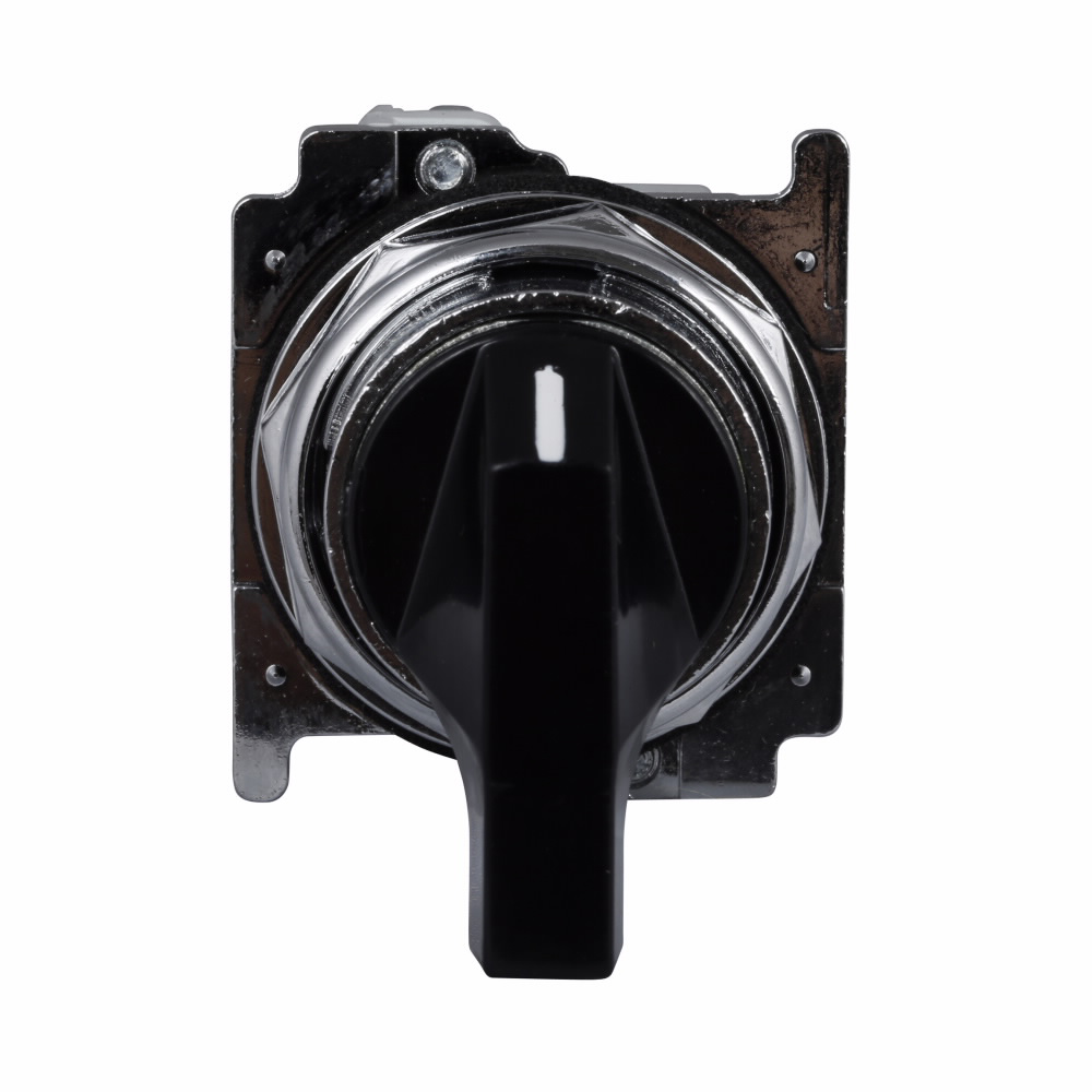 Product image for Eaton Electrical 10250T21LB 30.5 mm 600 VAC 2NO 3-Position Black Maintained Knob Lever Non-Illuminated Selector Switch