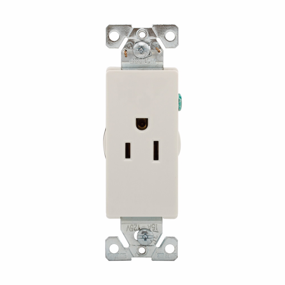 Product image for CWD 6250W-BU 15A-125V SGL RCPT