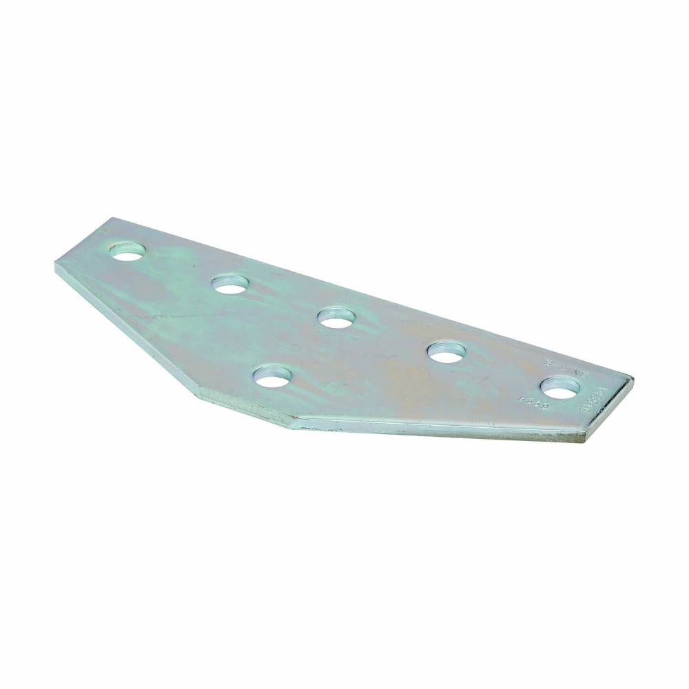 Product image for B-Line B339ZN 6-Hole Zinc Plated Tee Gusset Plate