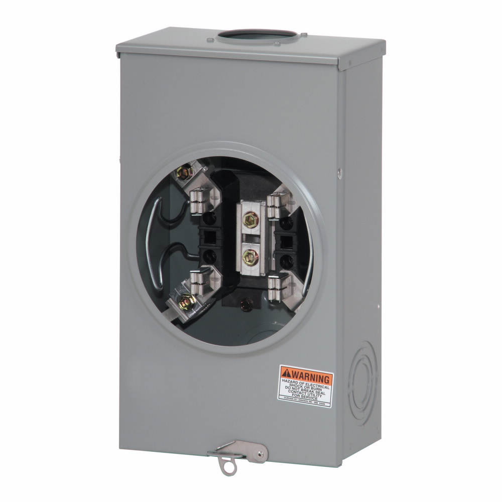 Product image for Eaton Electrical 1009078CH 100 Amp 4 Jaw Residential Circuit Breaker Pedestal